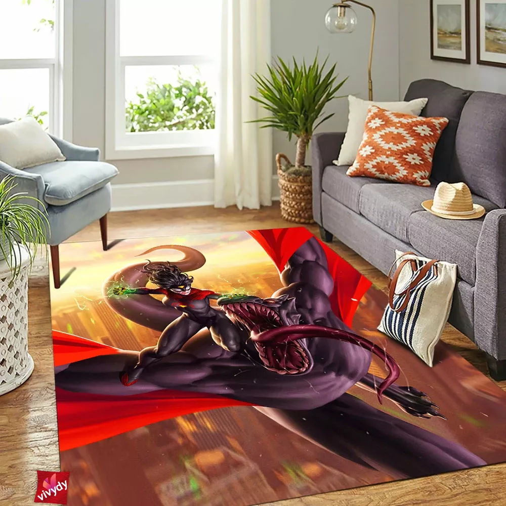 Spider-Woman Rectangle Rug