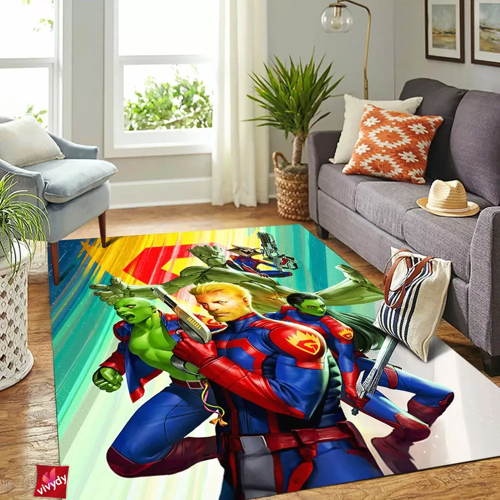 Guardian of The Galaxy Rectangle Rug