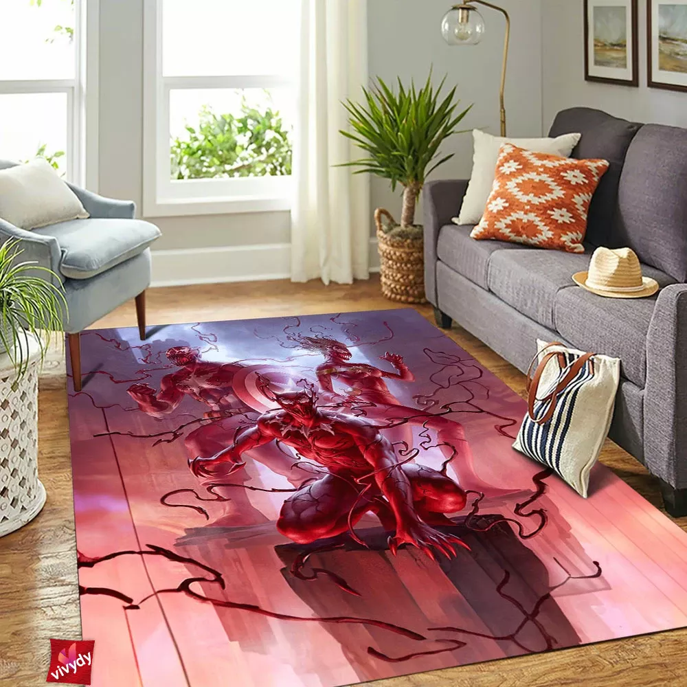 Carnage Symbiote Rectangle Rug