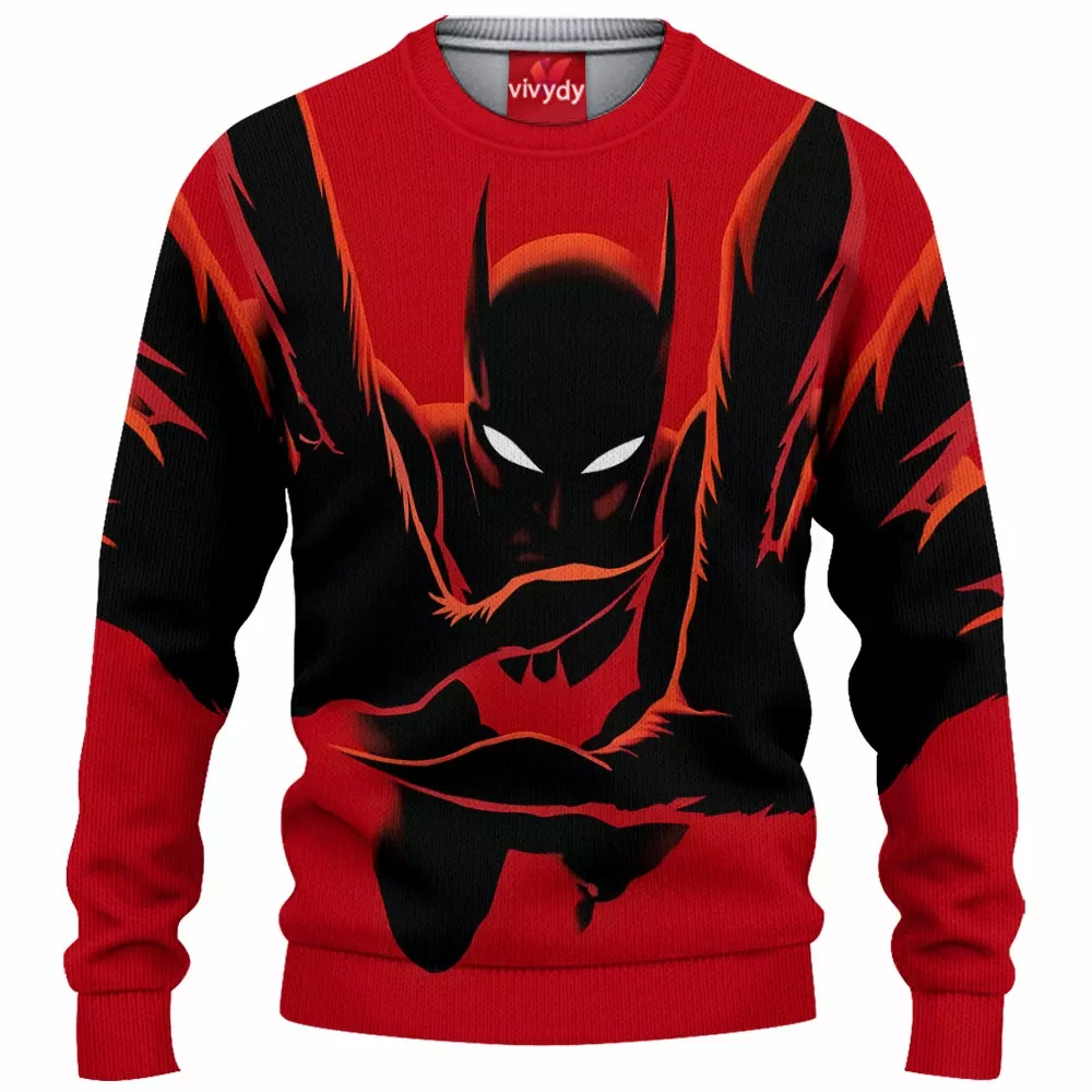 Batman Beyond Knitted Sweater