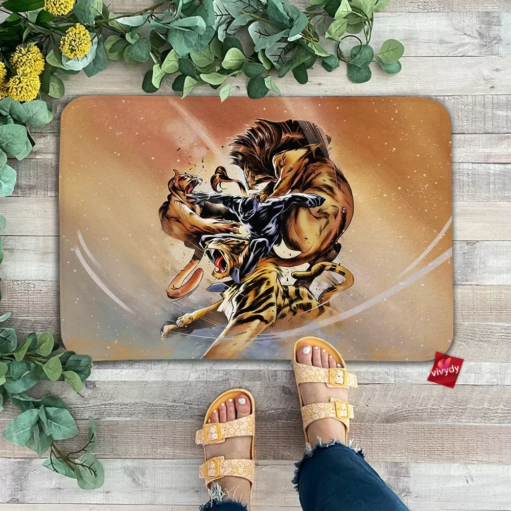 Black Panther Doormat