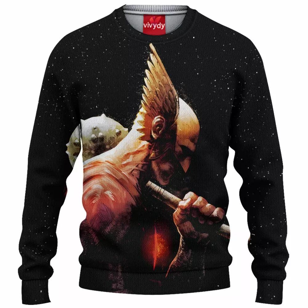 Hawkman Knitted Sweater