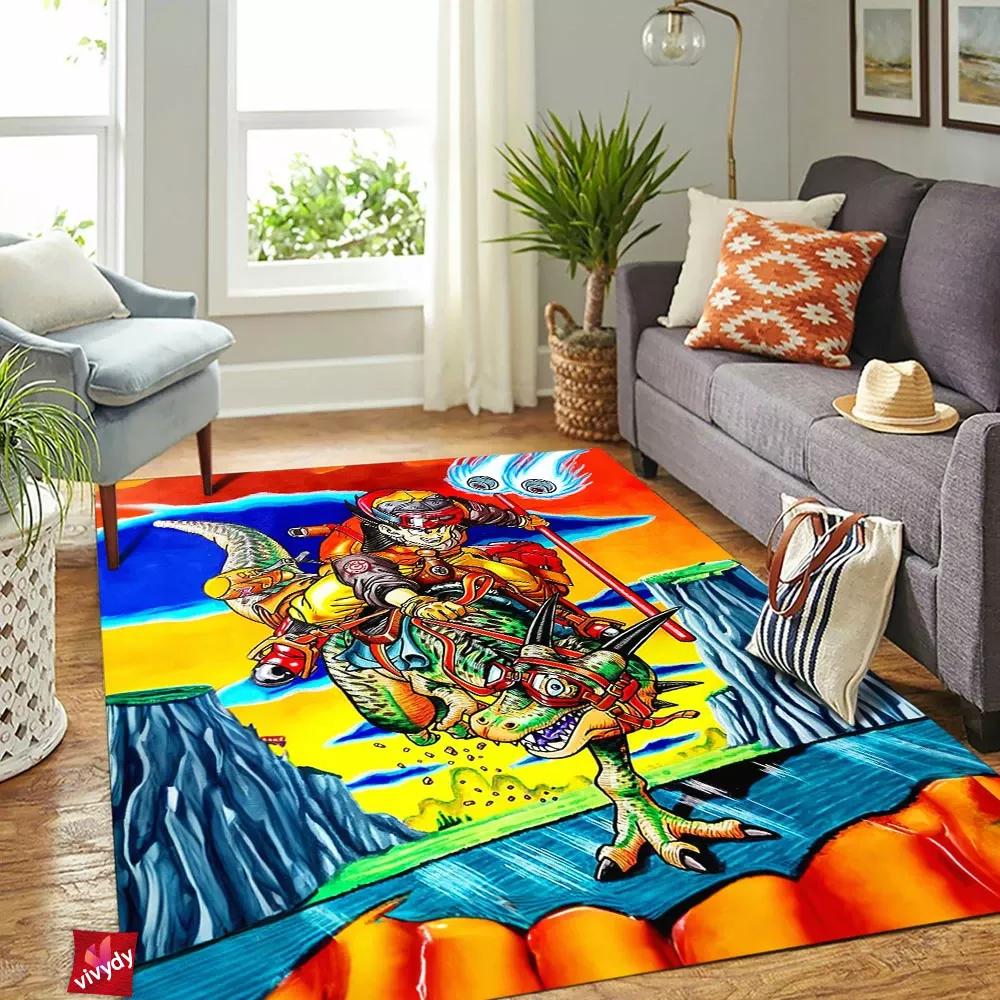 Son Goku Rectangle Rug