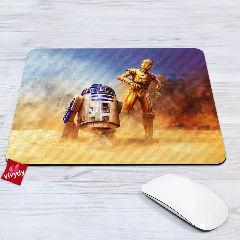 Star Wars Droids Mouse Pad