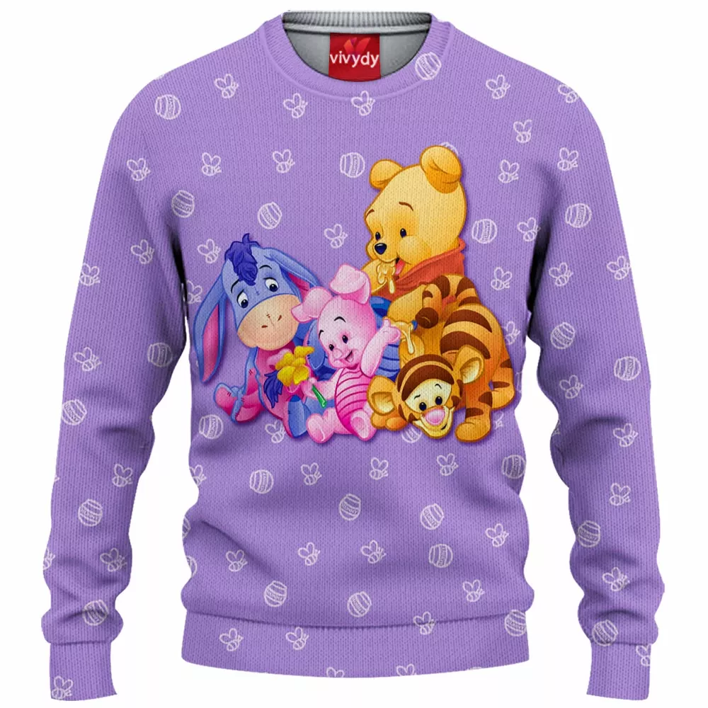 Baby Winnie-the-Pooh Knitted Sweater