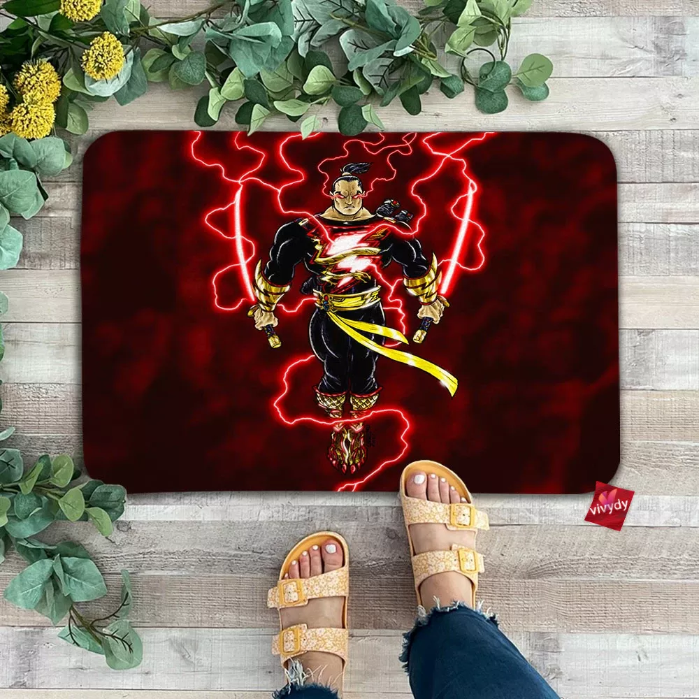 Black Adam Doormat