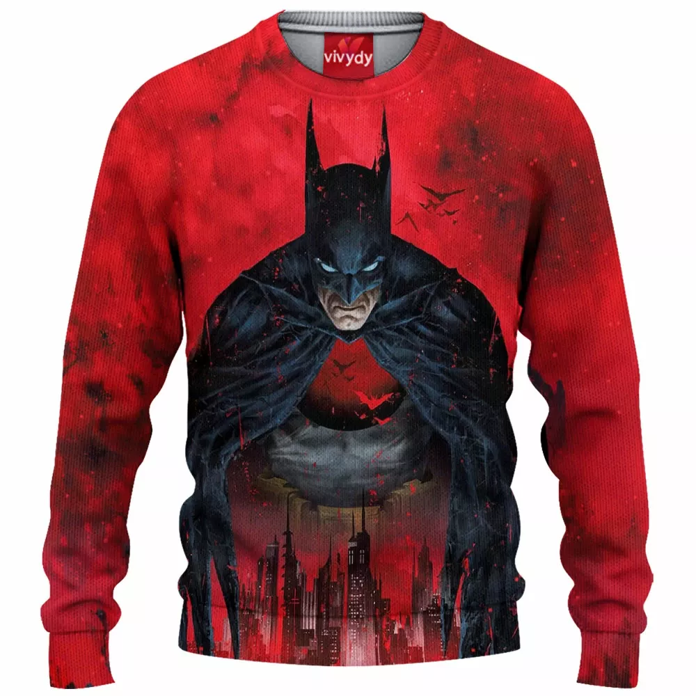 Batman Knitted Sweater