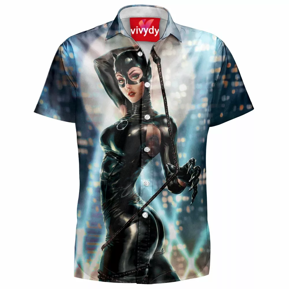 Catwoman Hawaiian Shirt