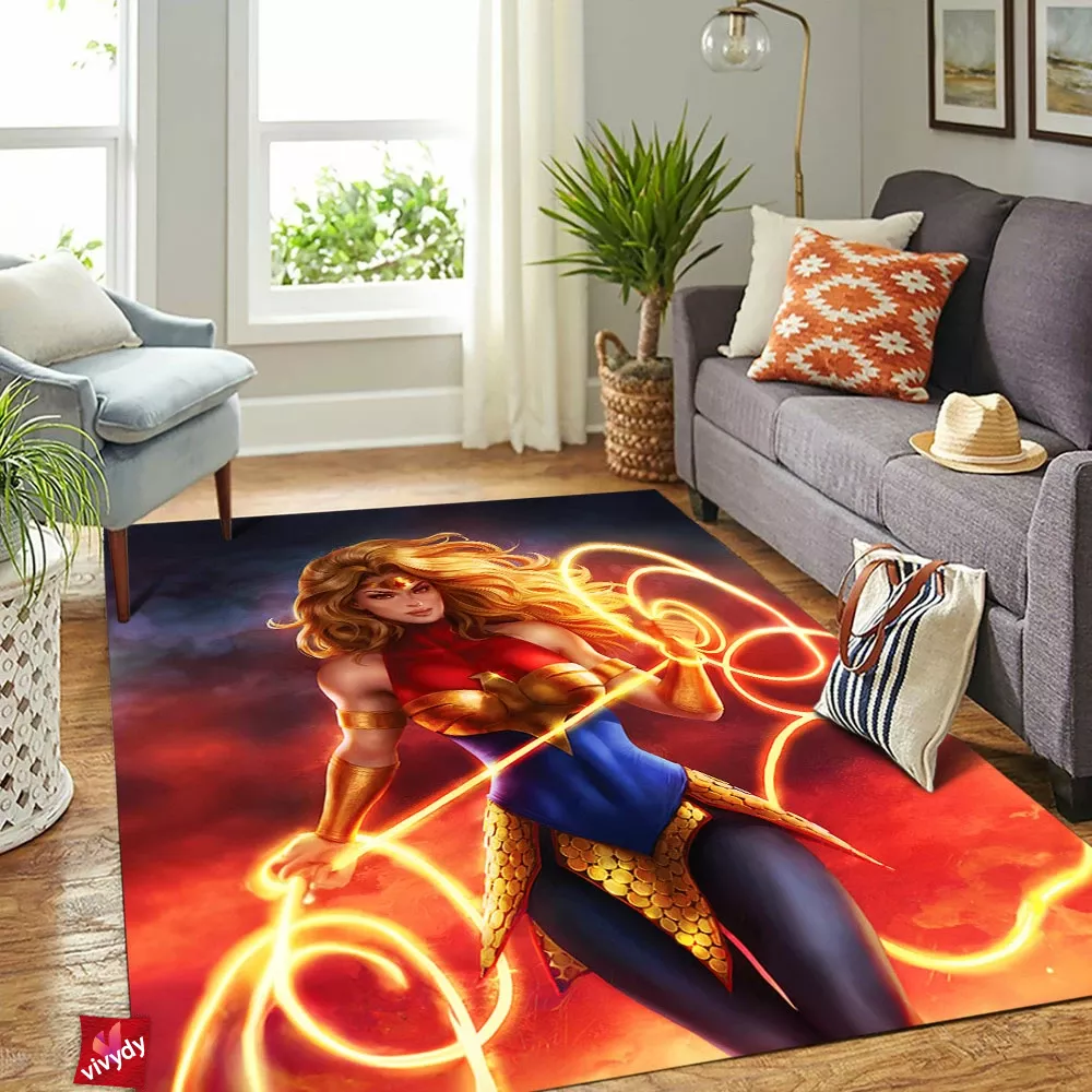 Wonder Woman Rectangle Rug