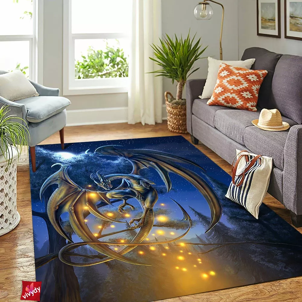 Dragon Rectangle Rug