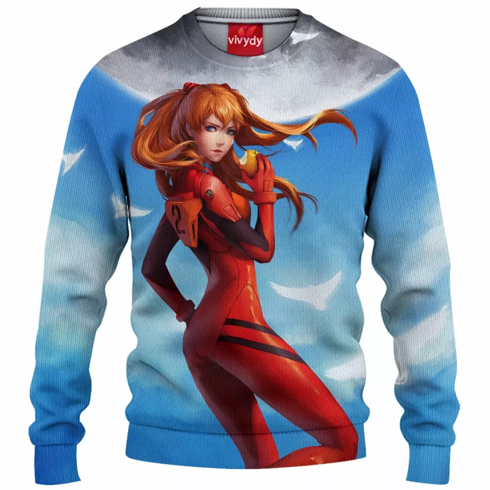 Asuka Langley Soryu Knitted Sweater