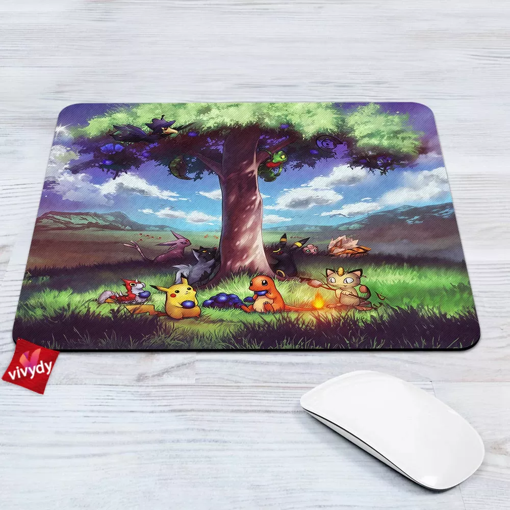 Party Pokemon Mouse Pad