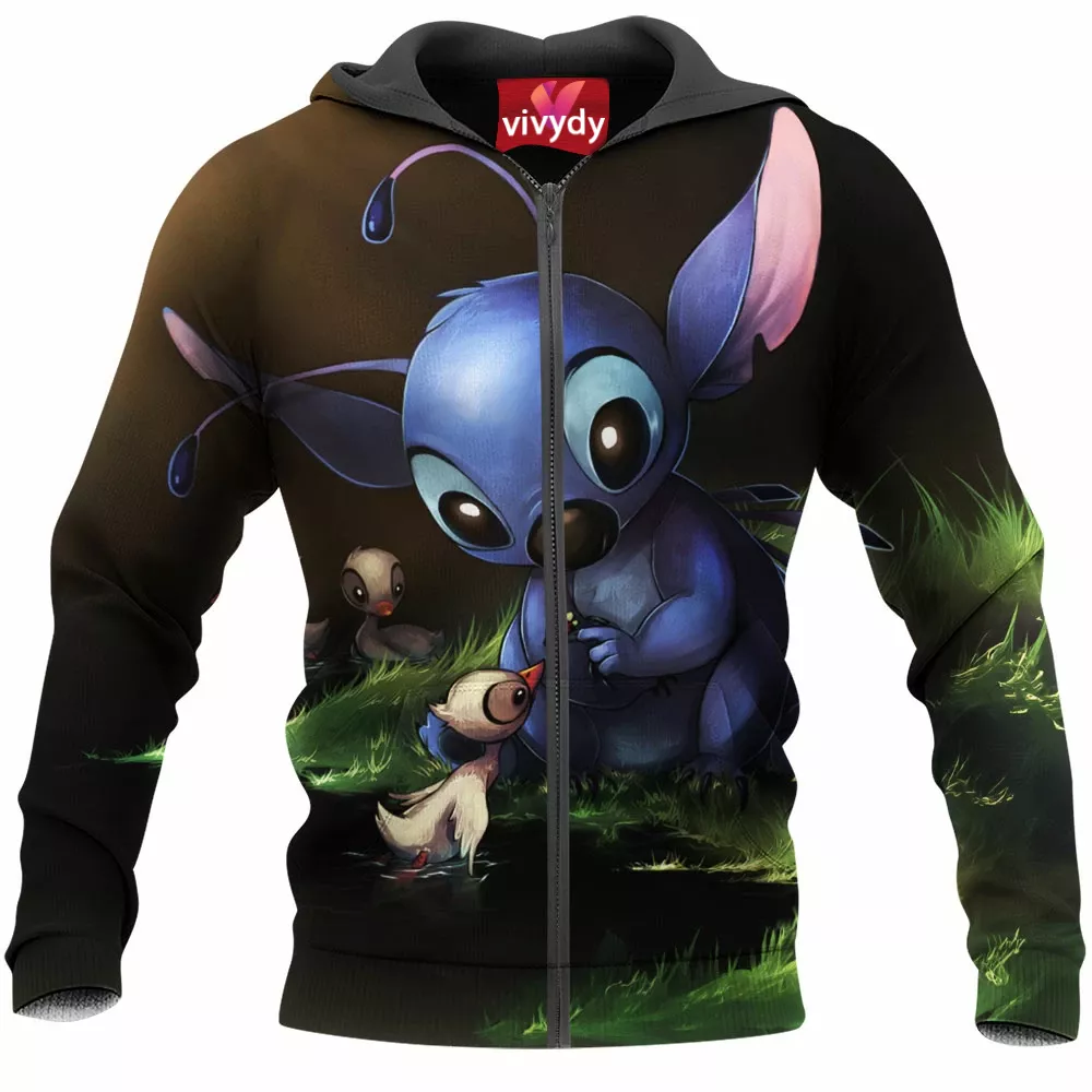 Stitch Zip Hoodie