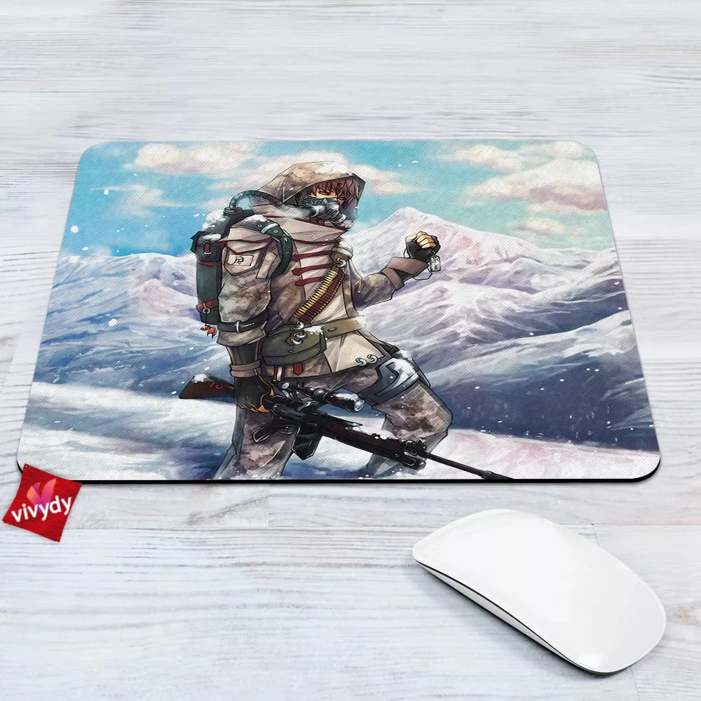 Soldier In The Snow Mouse Pad