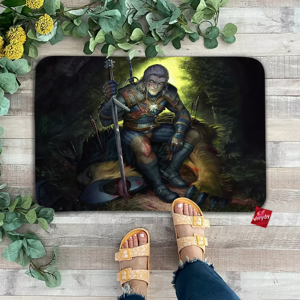 Geralt Of Rivia Doormat