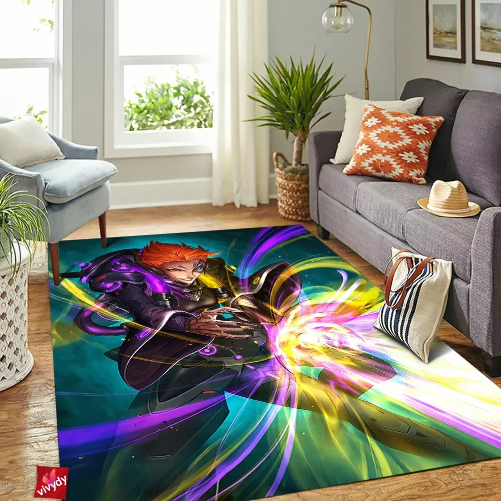 Moira Overwatch Rectangle Rug