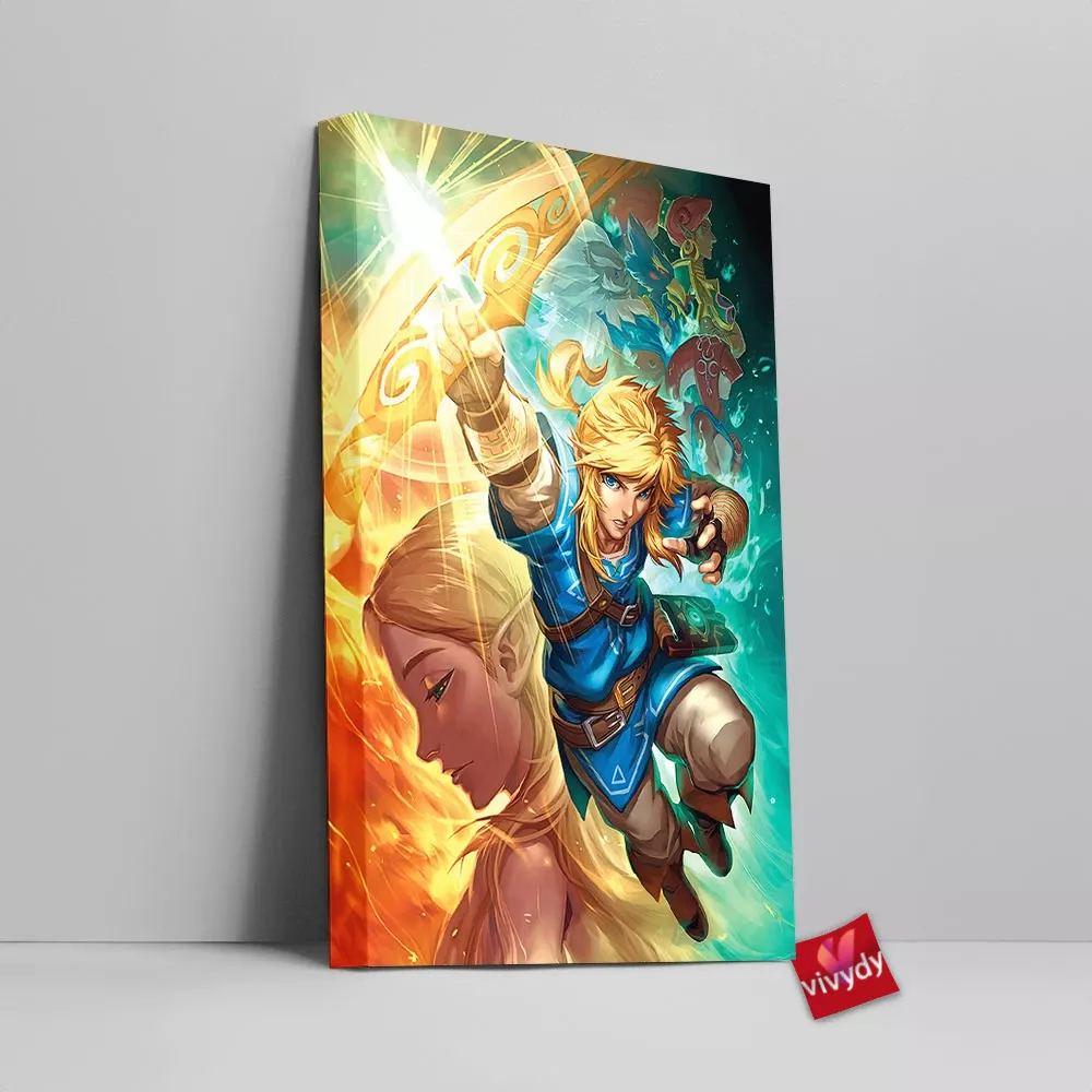 The Legend Of Zelda: Breath Of The Wild Canvas Wall Art