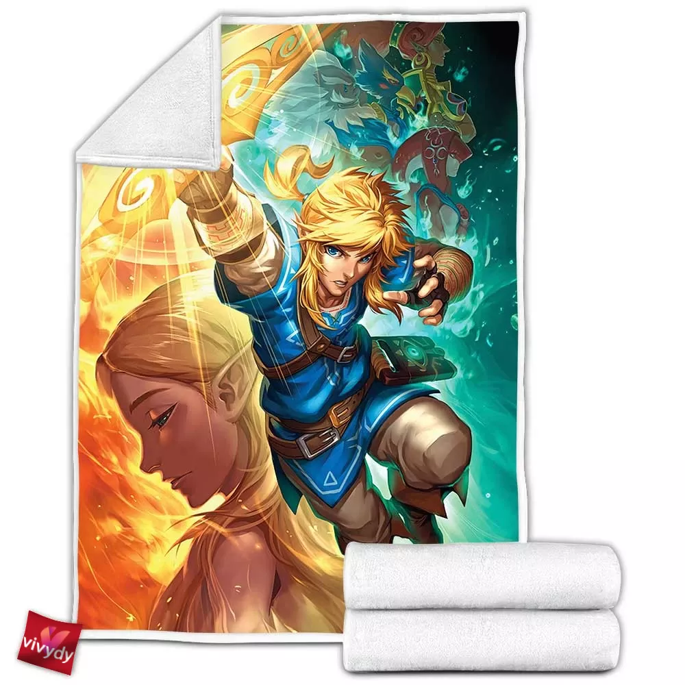 The Legend Of Zelda: Breath Of The Wild Fleece Blanket