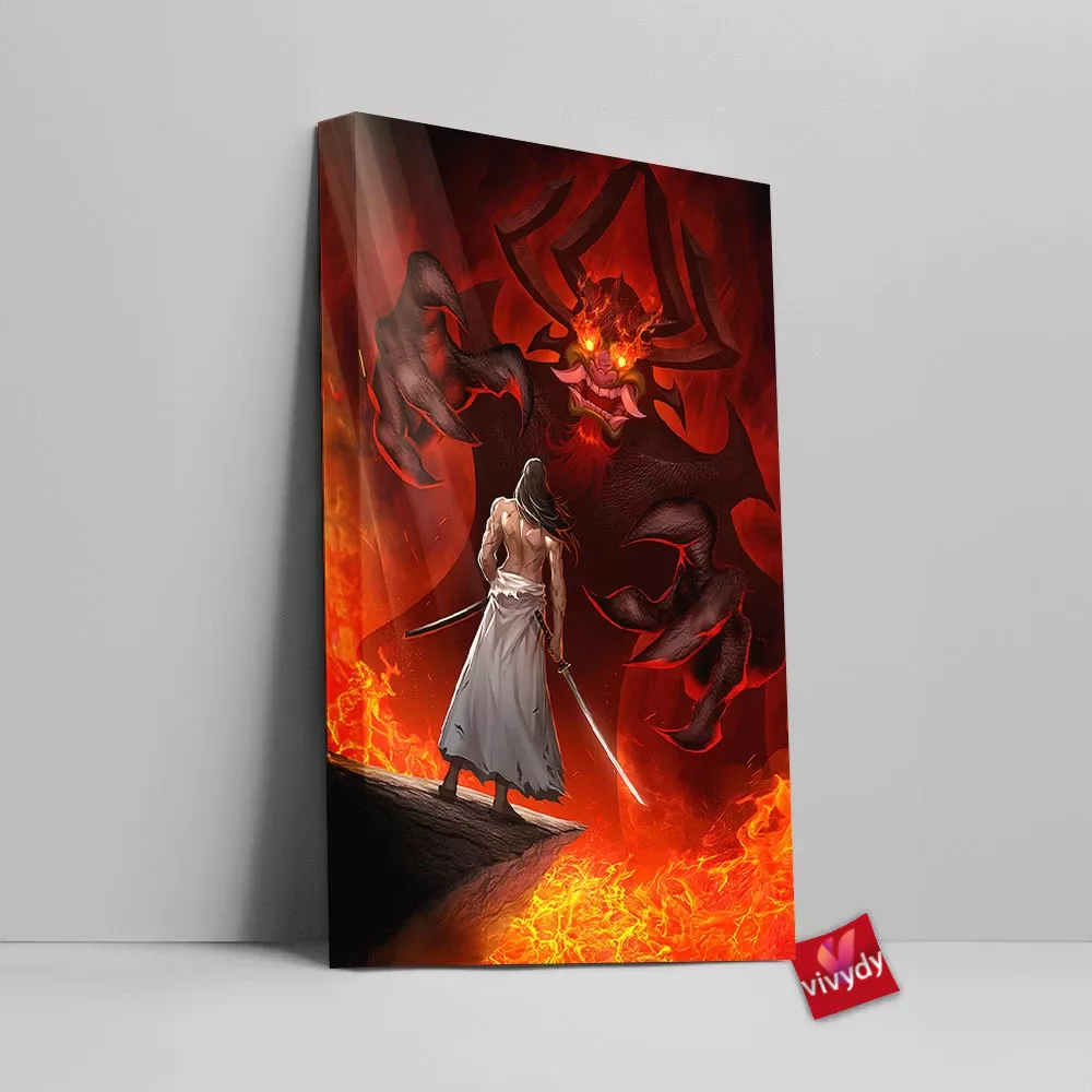 Samurai Jack Canvas Wall Art