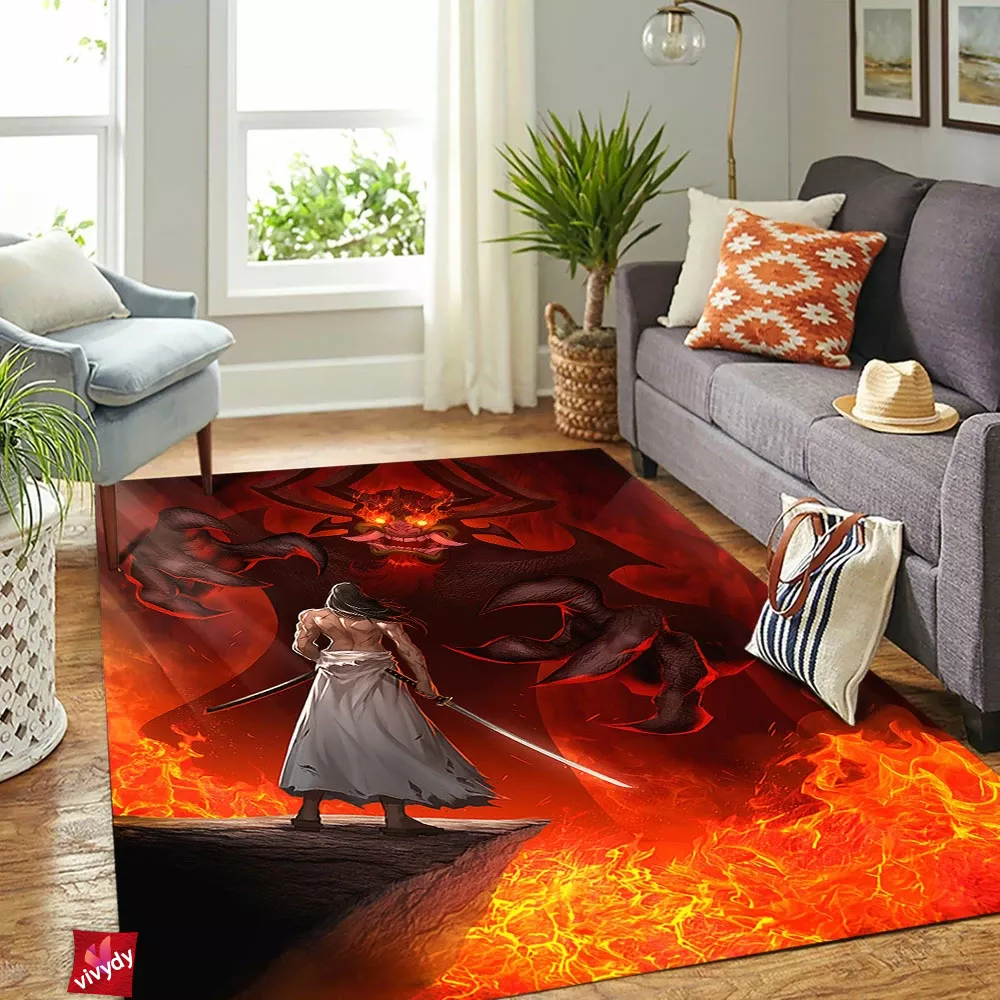 Samurai Jack Rectangle Rug