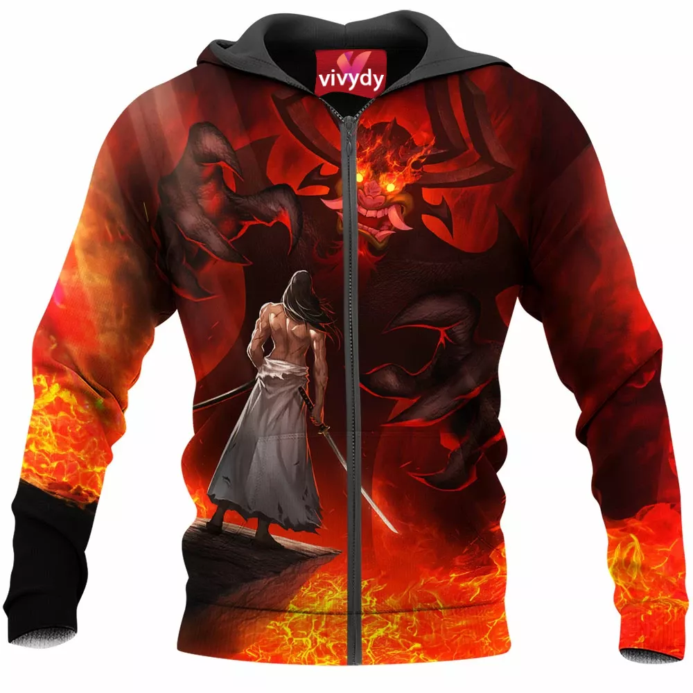 Samurai Jack Zip Hoodie