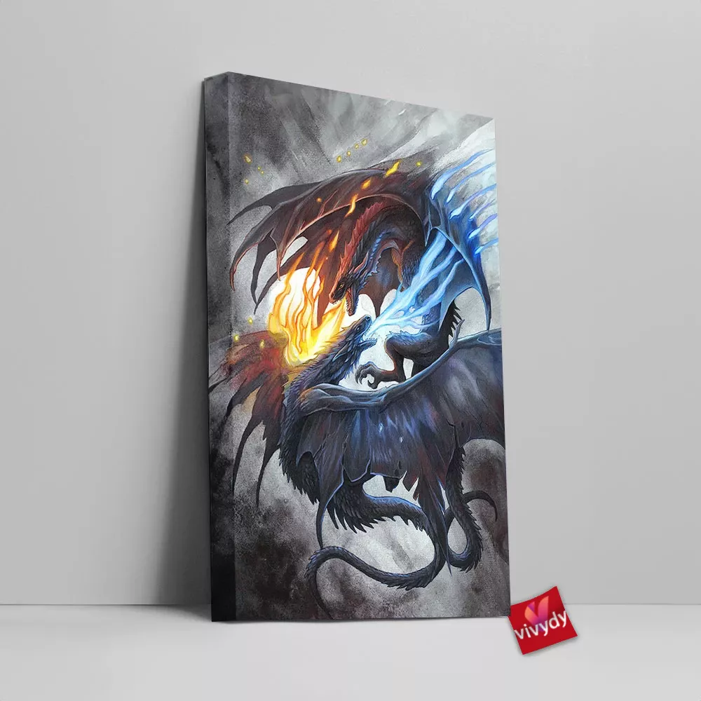 Dragons Canvas Wall Art