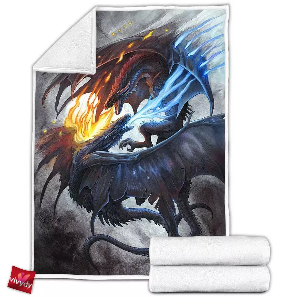 Dragons Fleece Blanket