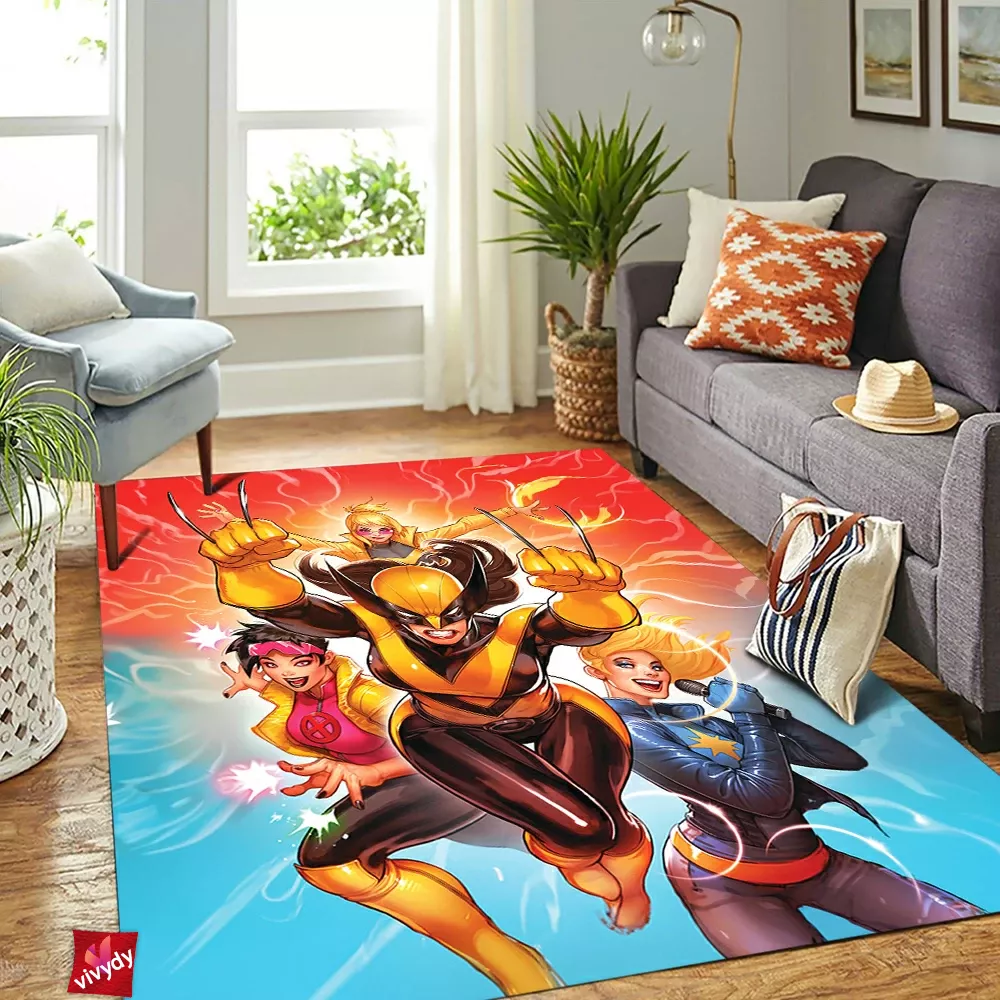 X-men Rectangle Rug