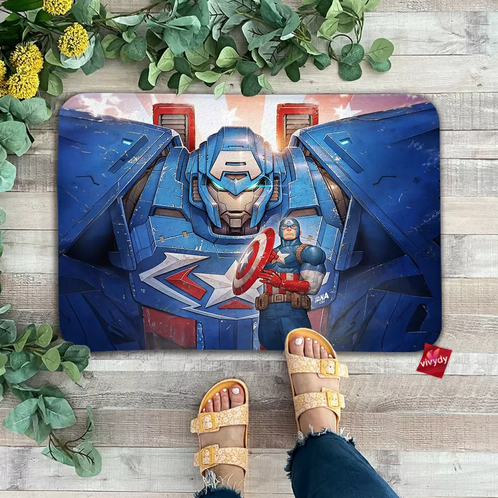 Captain America Doormat