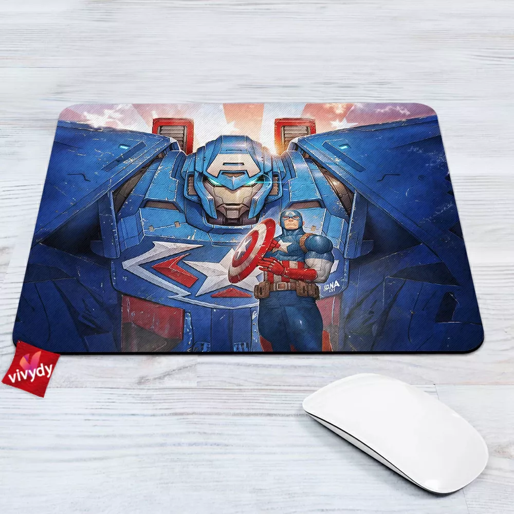 Captain America Mouse Pad