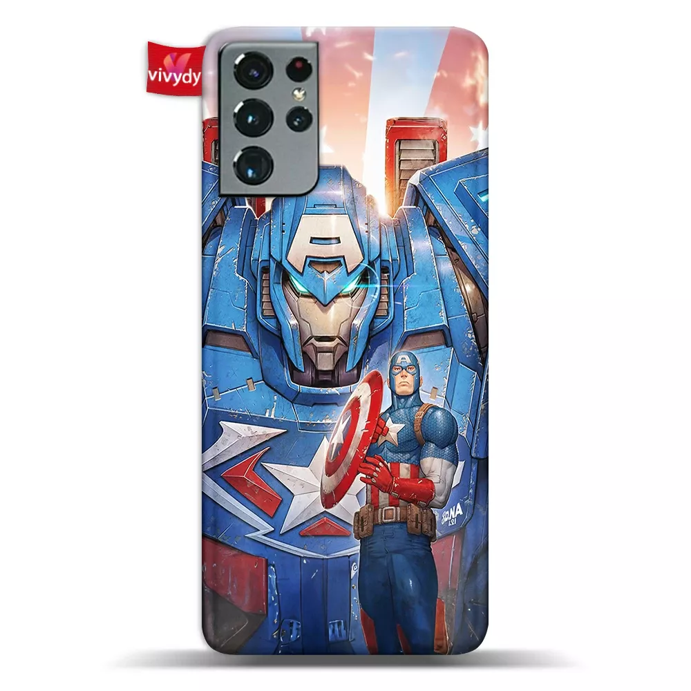 Captain America Phone Case Samsung