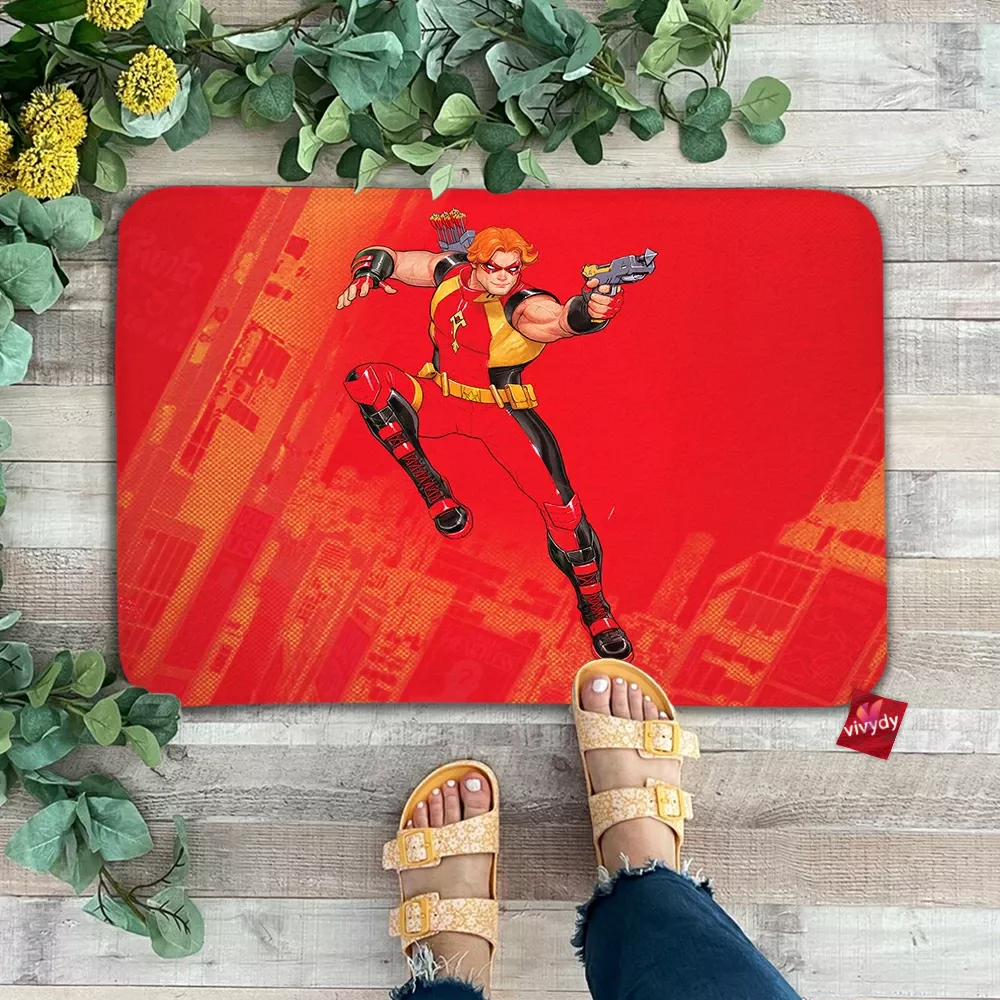 Red Arrow Comic Doormat