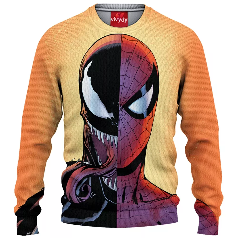 Spider-man Venom Knitted Sweater