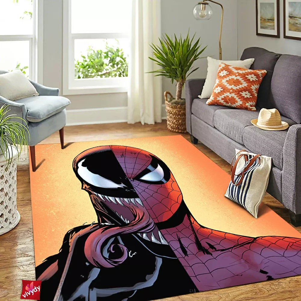 Spider-man Venom Rectangle Rug