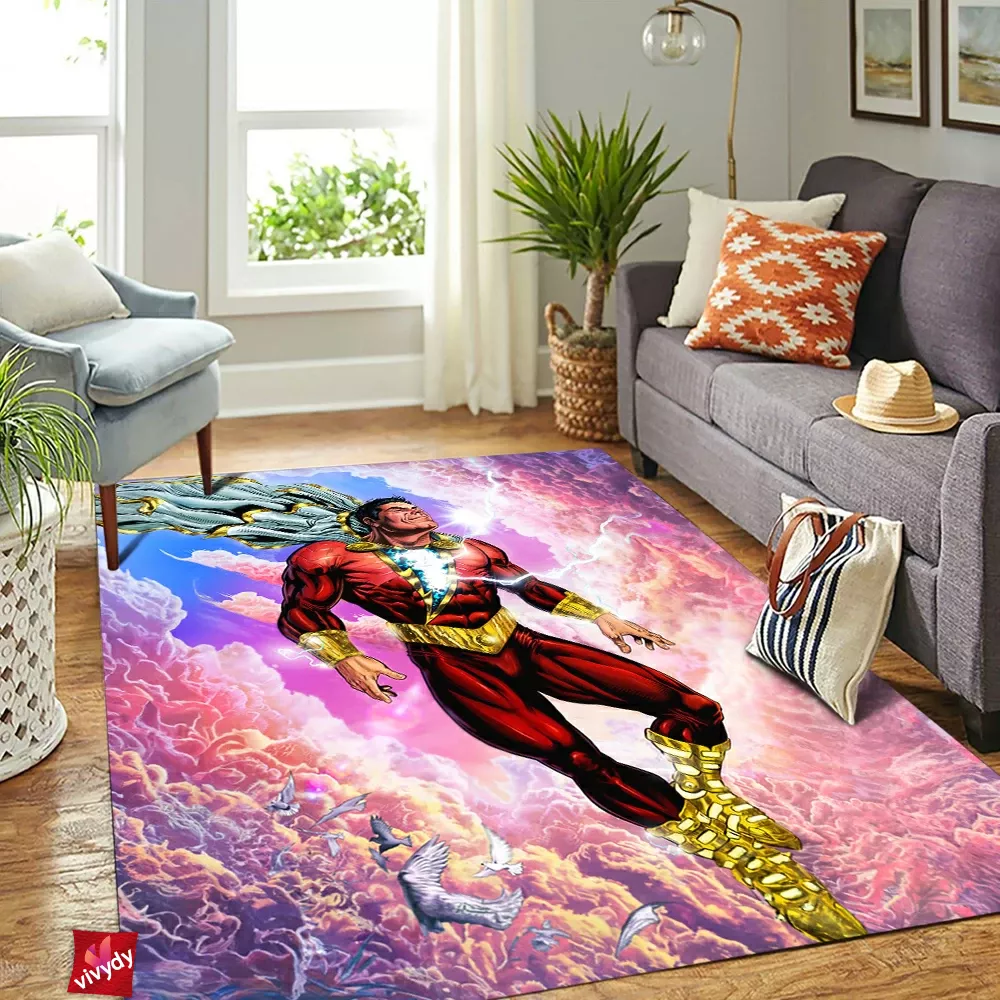 Shazam Rectangle Rug