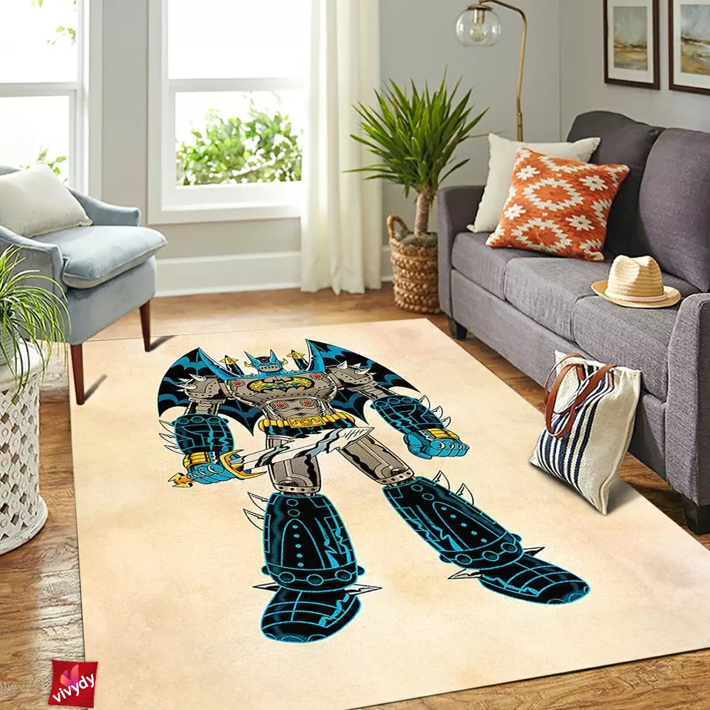 Batman Robot Rectangle Rug