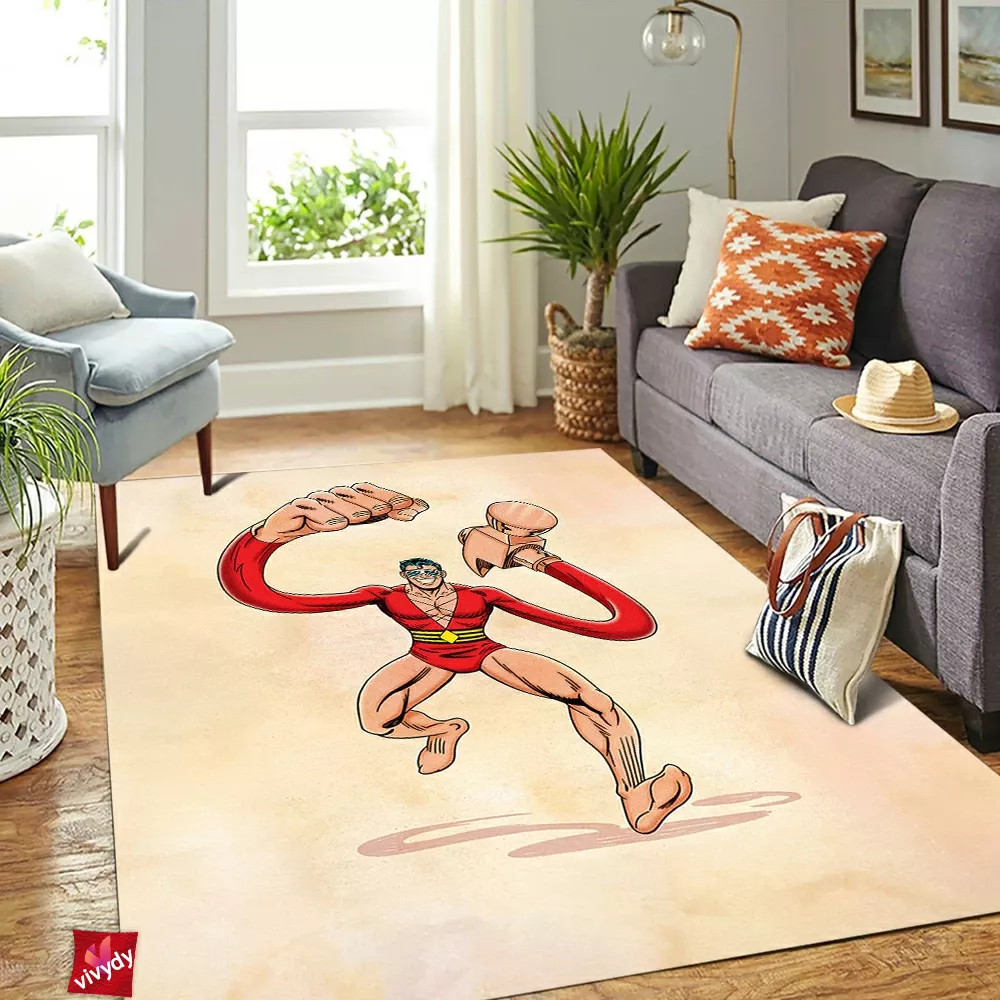 Plastic Man Rectangle Rug