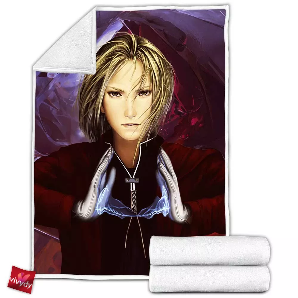 Edward Elric Fleece Blanket