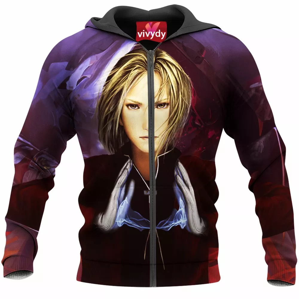 Edward Elric Zip Hoodie