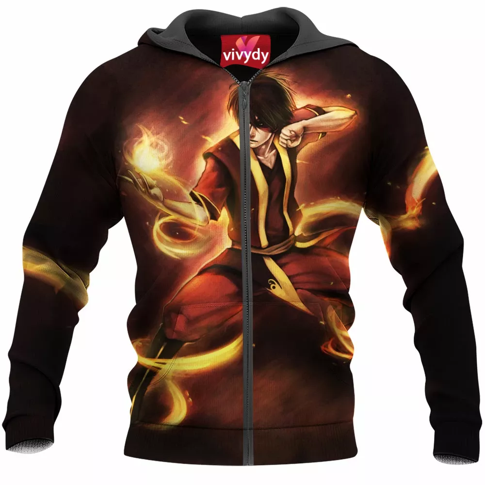 Zuko Zip Hoodie