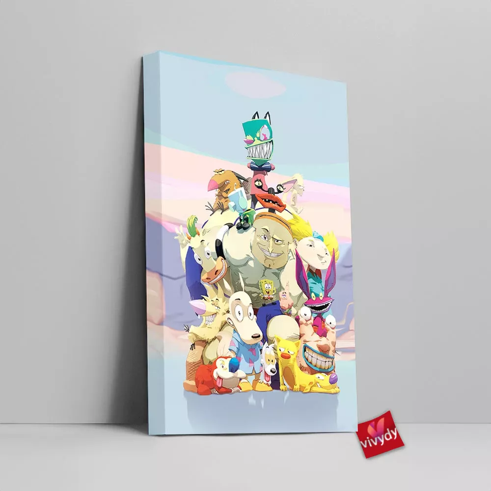 Nickelodeon Canvas Wall Art