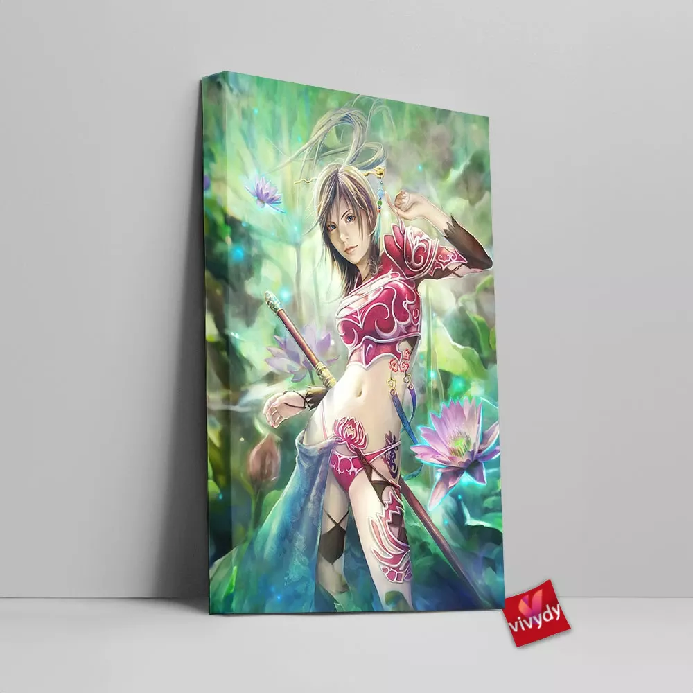 Lotus Canvas Wall Art