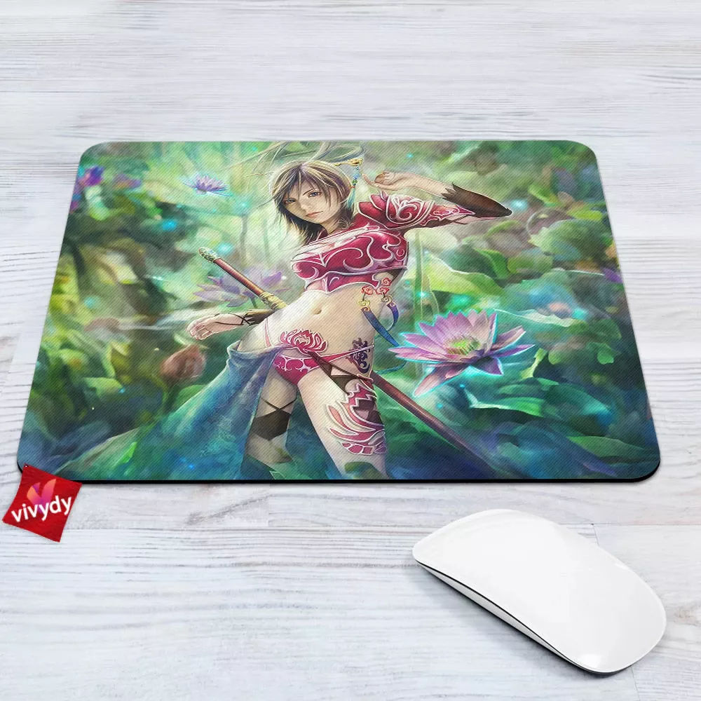 Lotus Mouse Pad