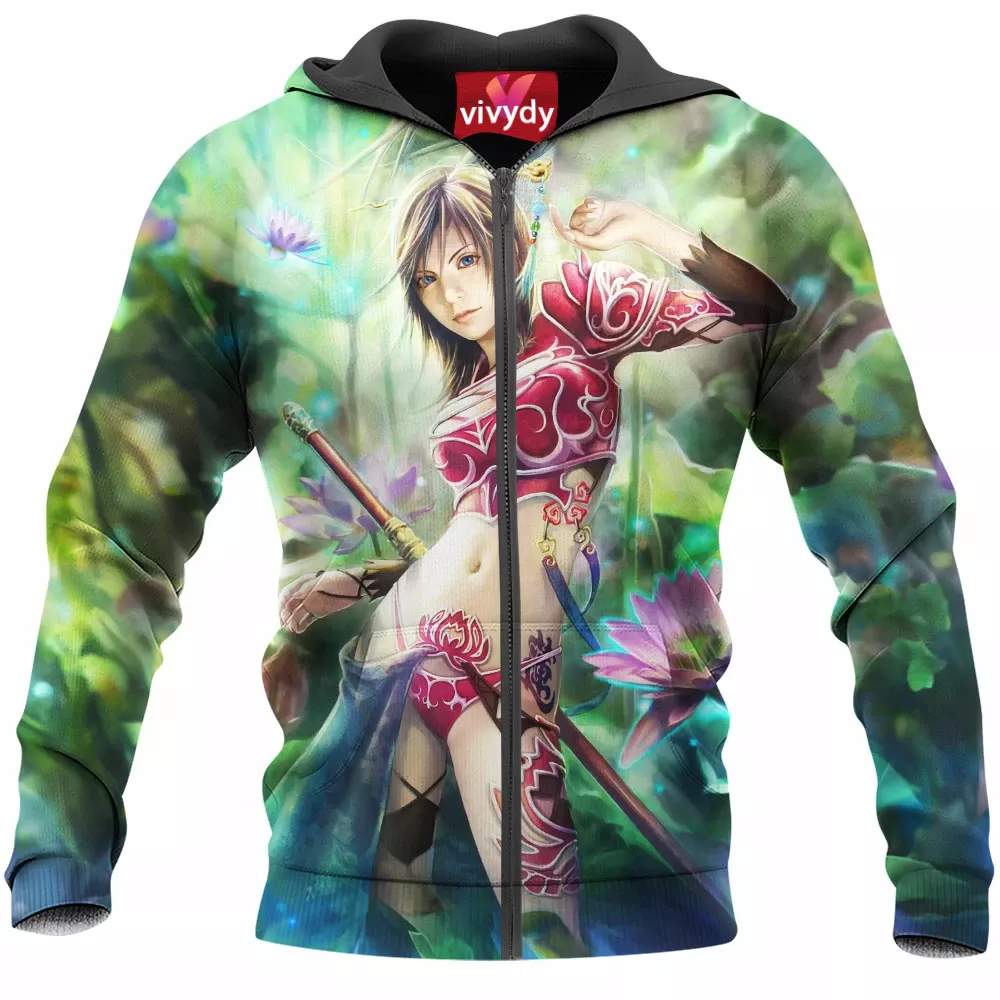 Lotus Zip Hoodie