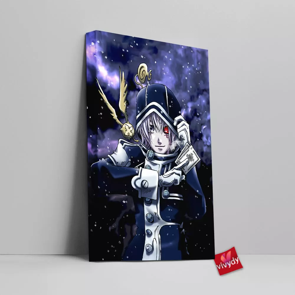 Alen Walker From D.gray-man Canvas Wall Art