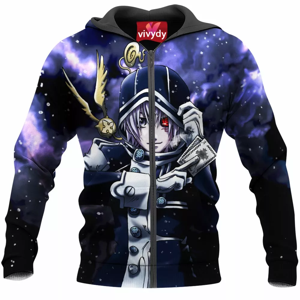 Alen Walker From D.gray-man Zip Hoodie