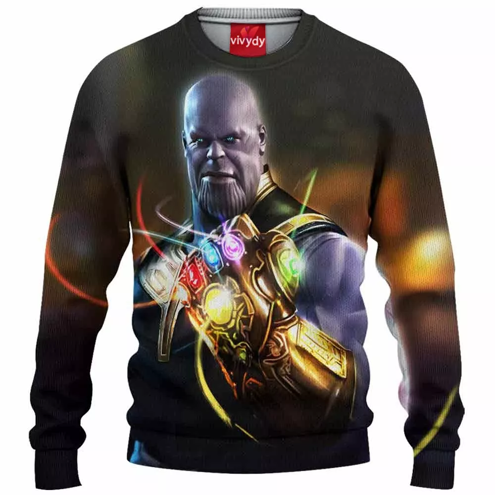 Mad Titan Thanos Knitted Sweater