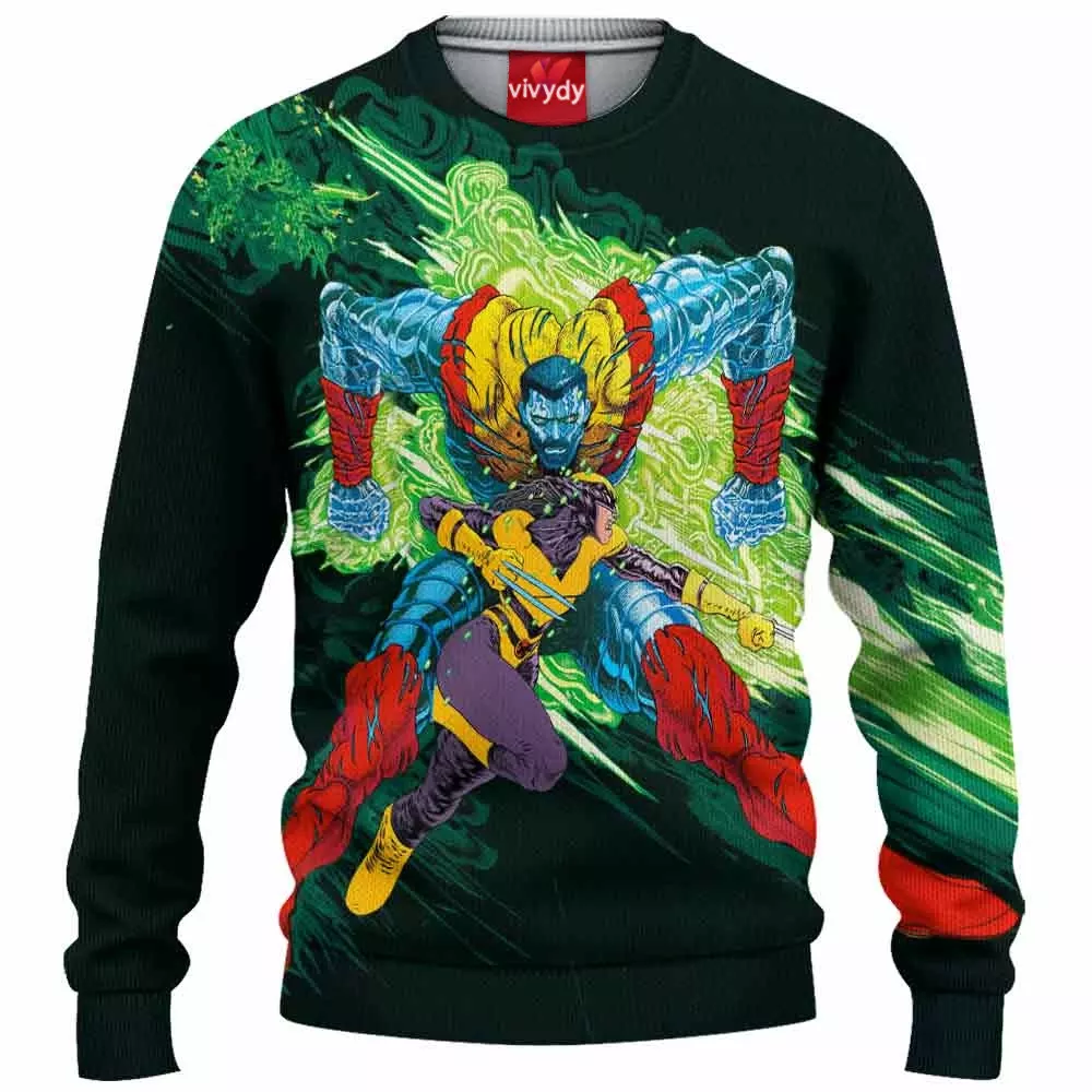 X-men Knitted Sweater