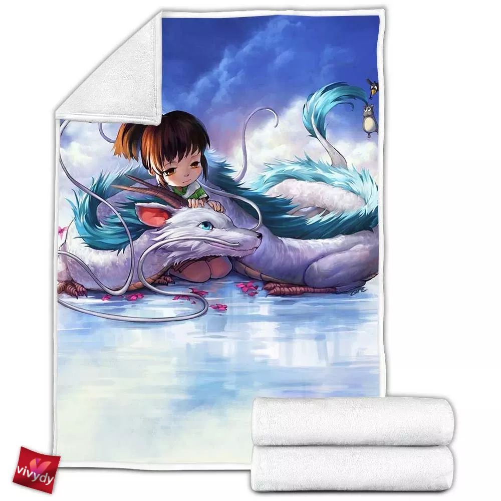 Spirited Away Fleece Blanket