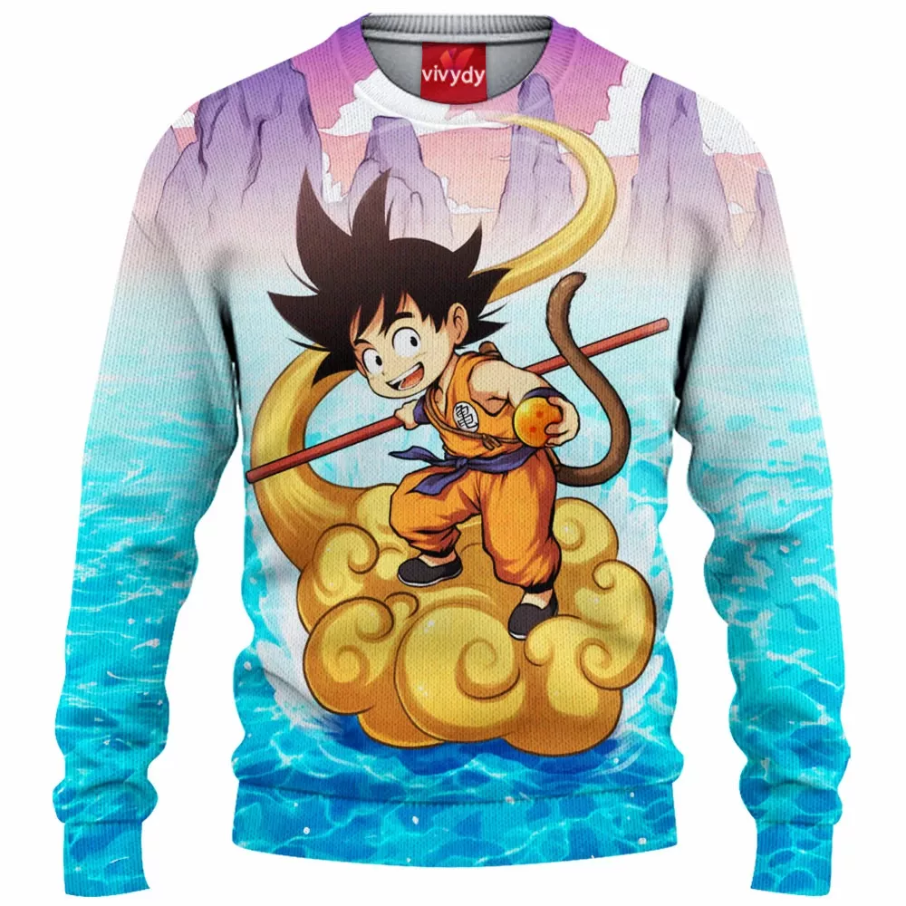 Kid Goku Knitted Sweater